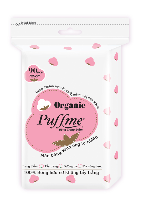 Bông Tẩy Trang Puffme Organic