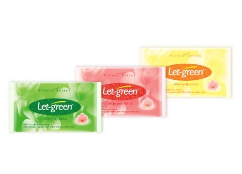 Let-Green Pocket Facial Tissues