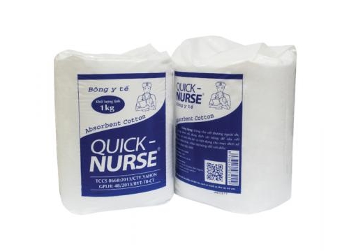 Bông y tế Quick-nurse 1kg